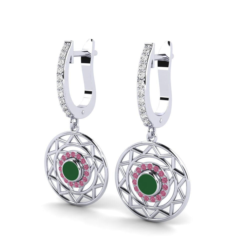 Rhodolite Garnet Women's Earring Sharleen