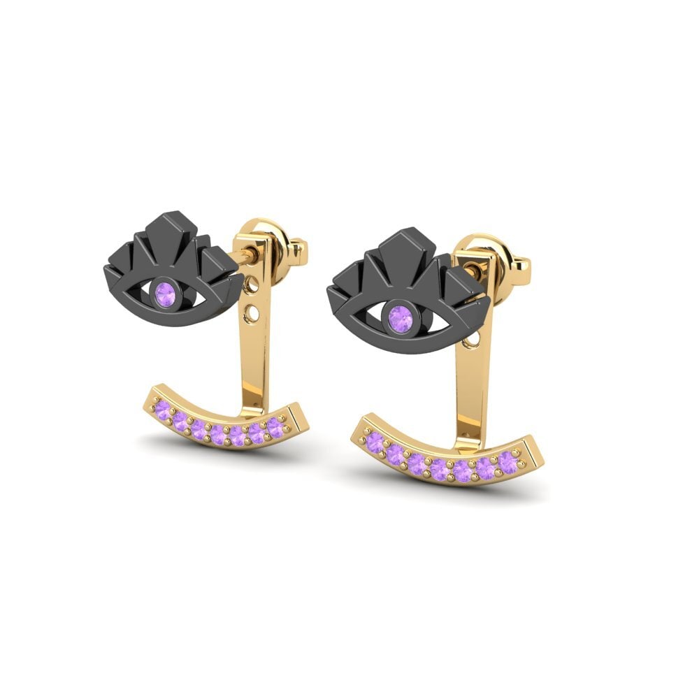 Amethyst Women's Earring Shasdy
