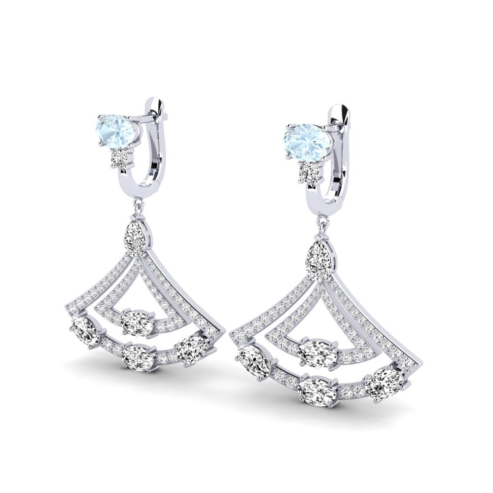 Aquamarine Women's Earring Shaun