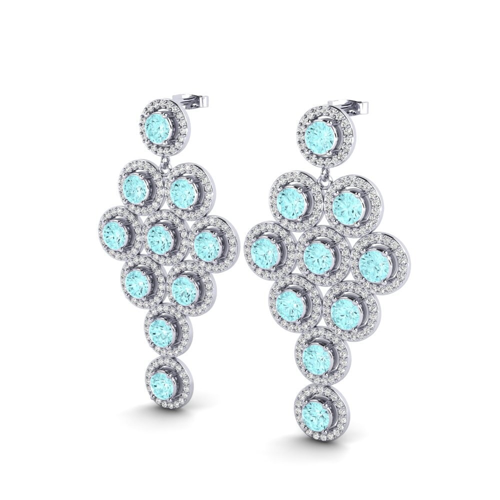 Aquamarine Women's Earring Shavon