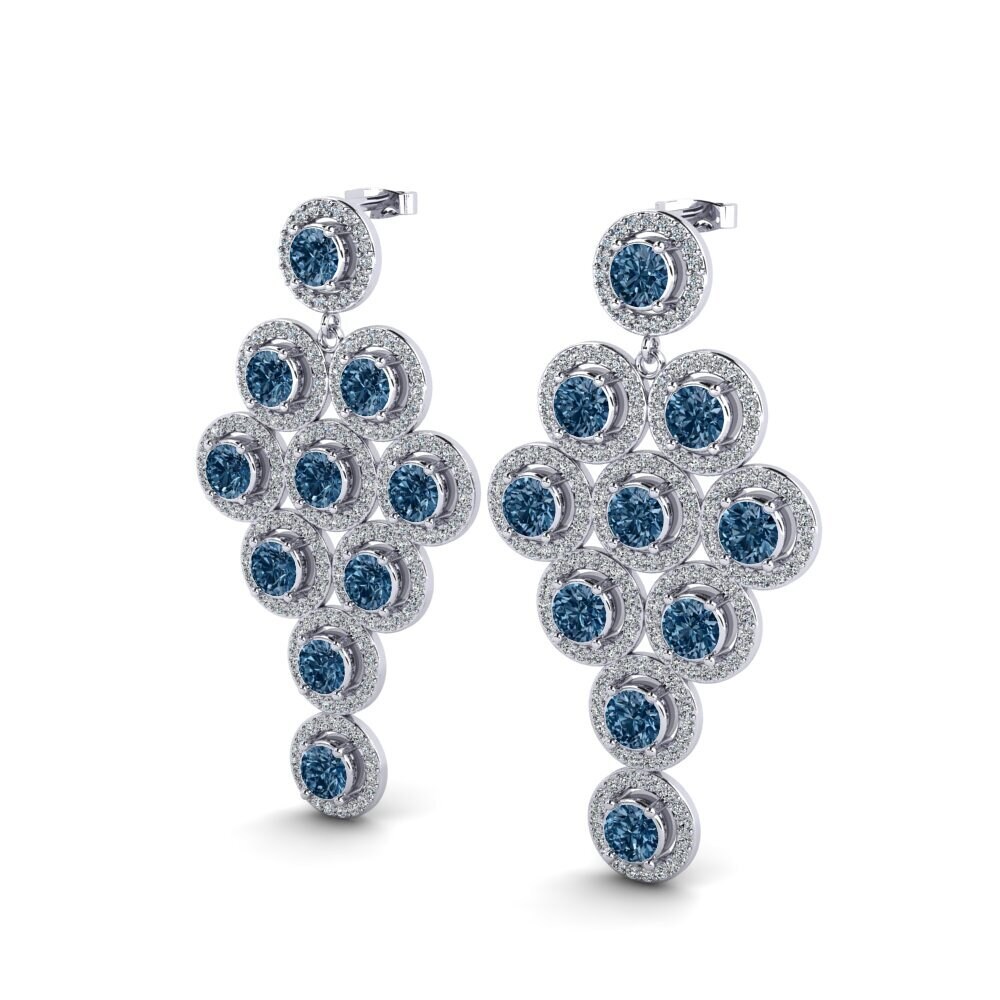 Blue Diamond Women's Earring Shavon