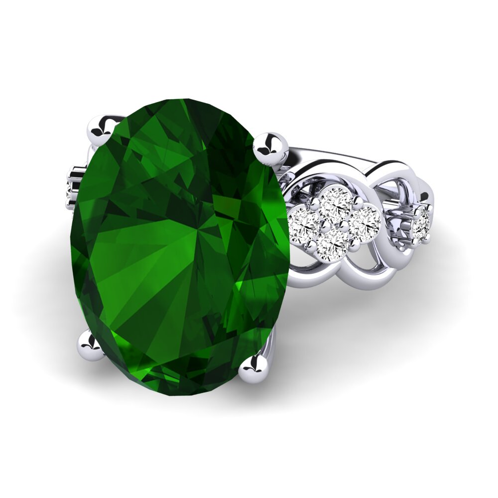 Green Tourmaline Ring Shea