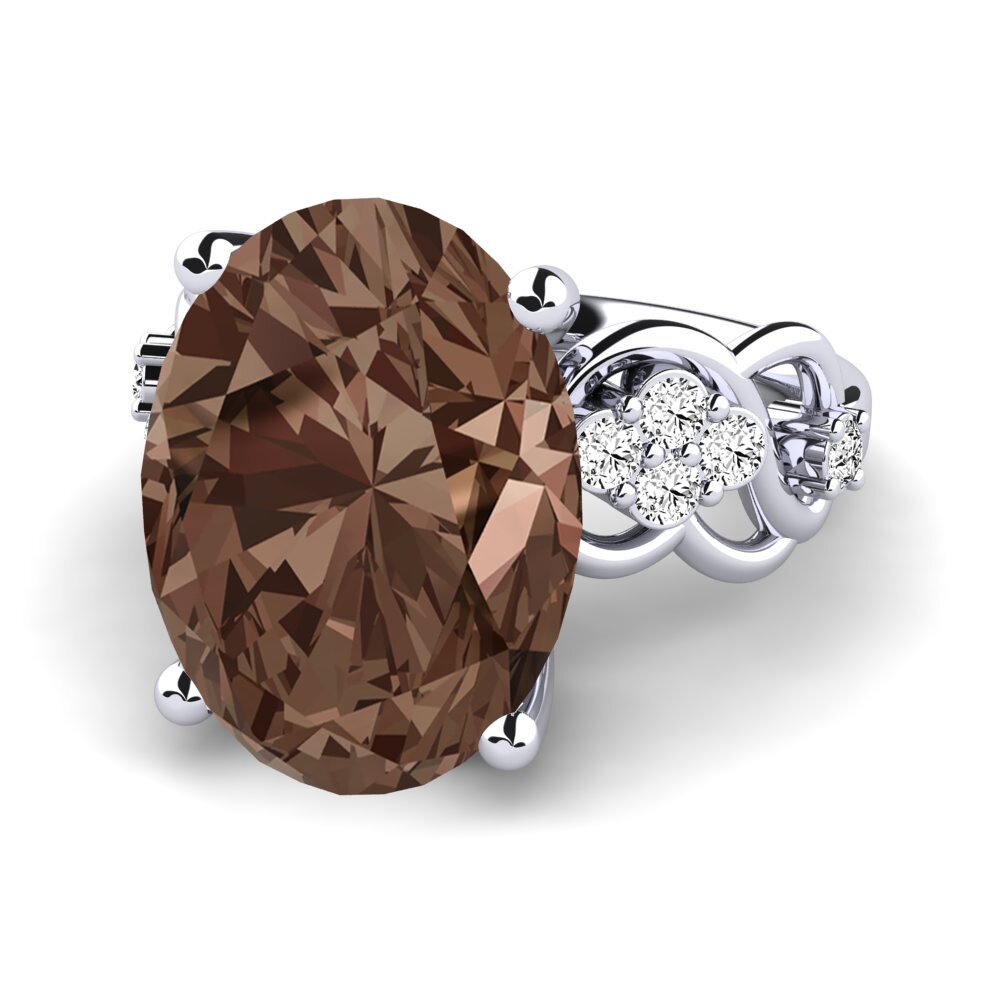 Smoky Quartz Ring Shea