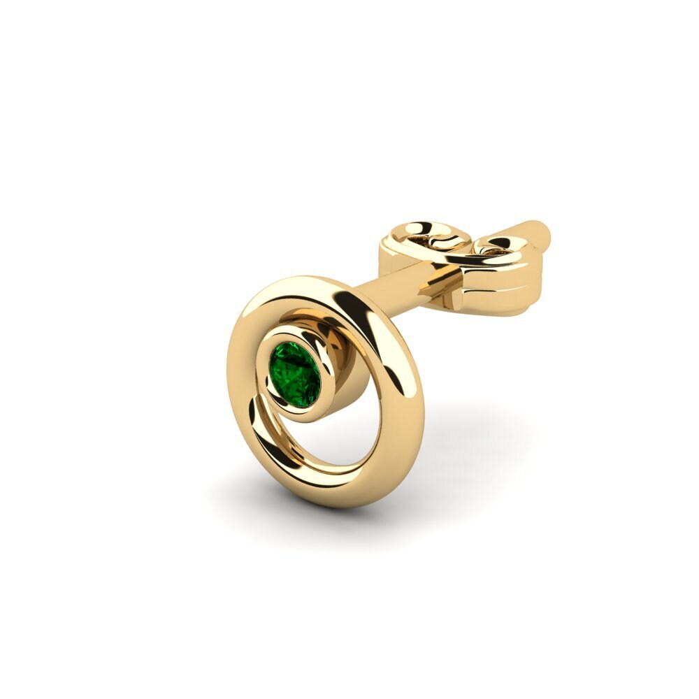 Circonita Verde Pendiente para hombre Sheakars