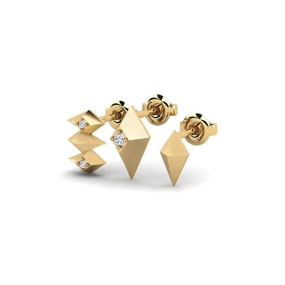 Diamante Pendiente de mujer Shemanker - SET