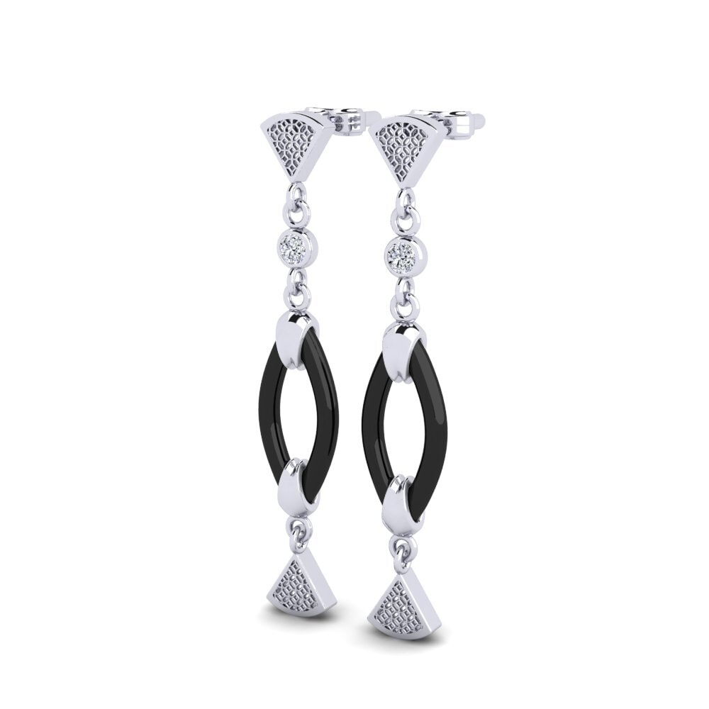 Oro Bianco 375 Orecchino da donna Shimek