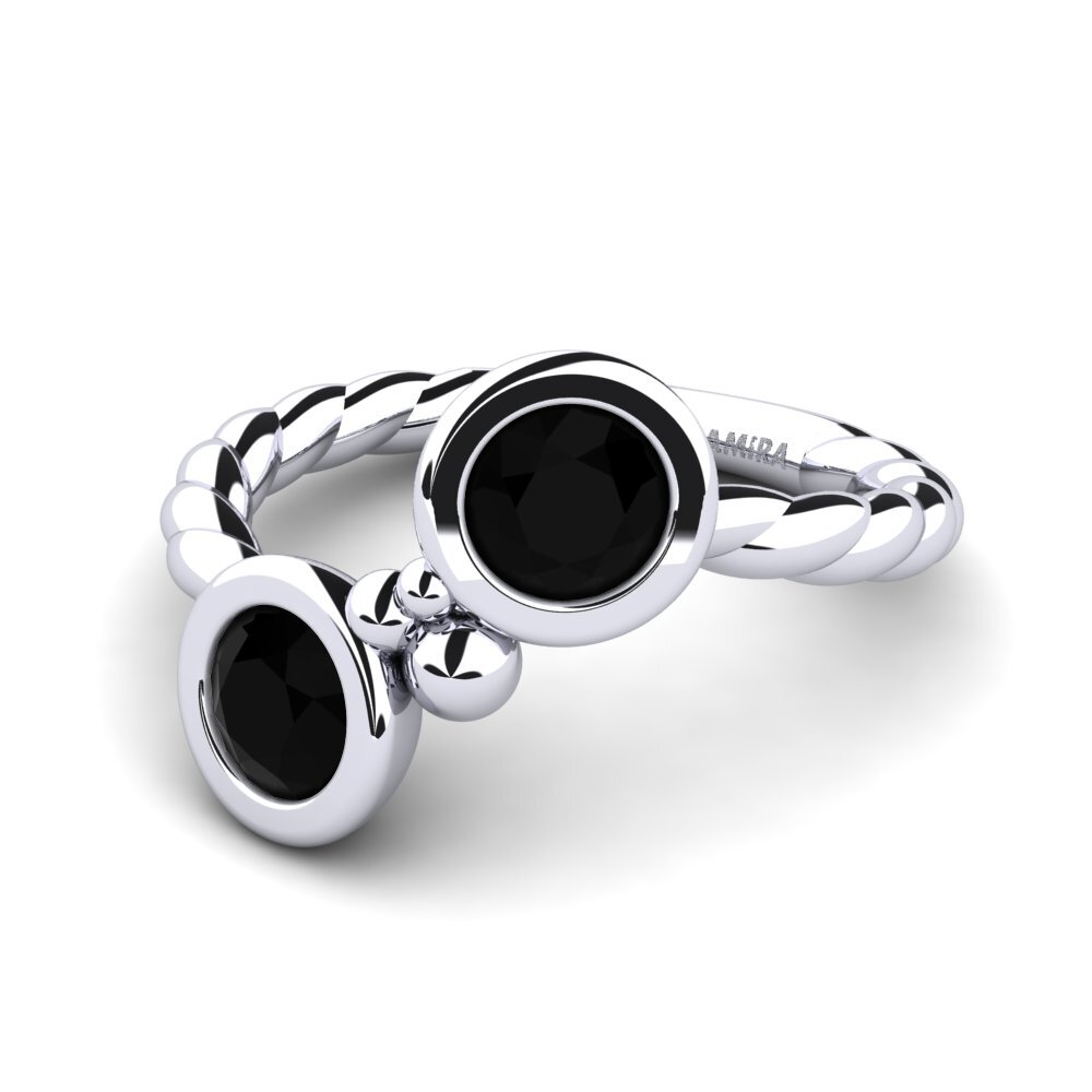Diamante Negro Anel Shizelle