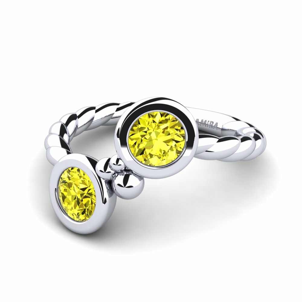 Swing Yellow Diamond Rings