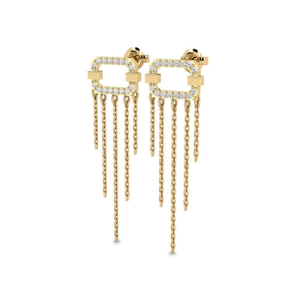 Moissanite Brincos Feminino Shoghal