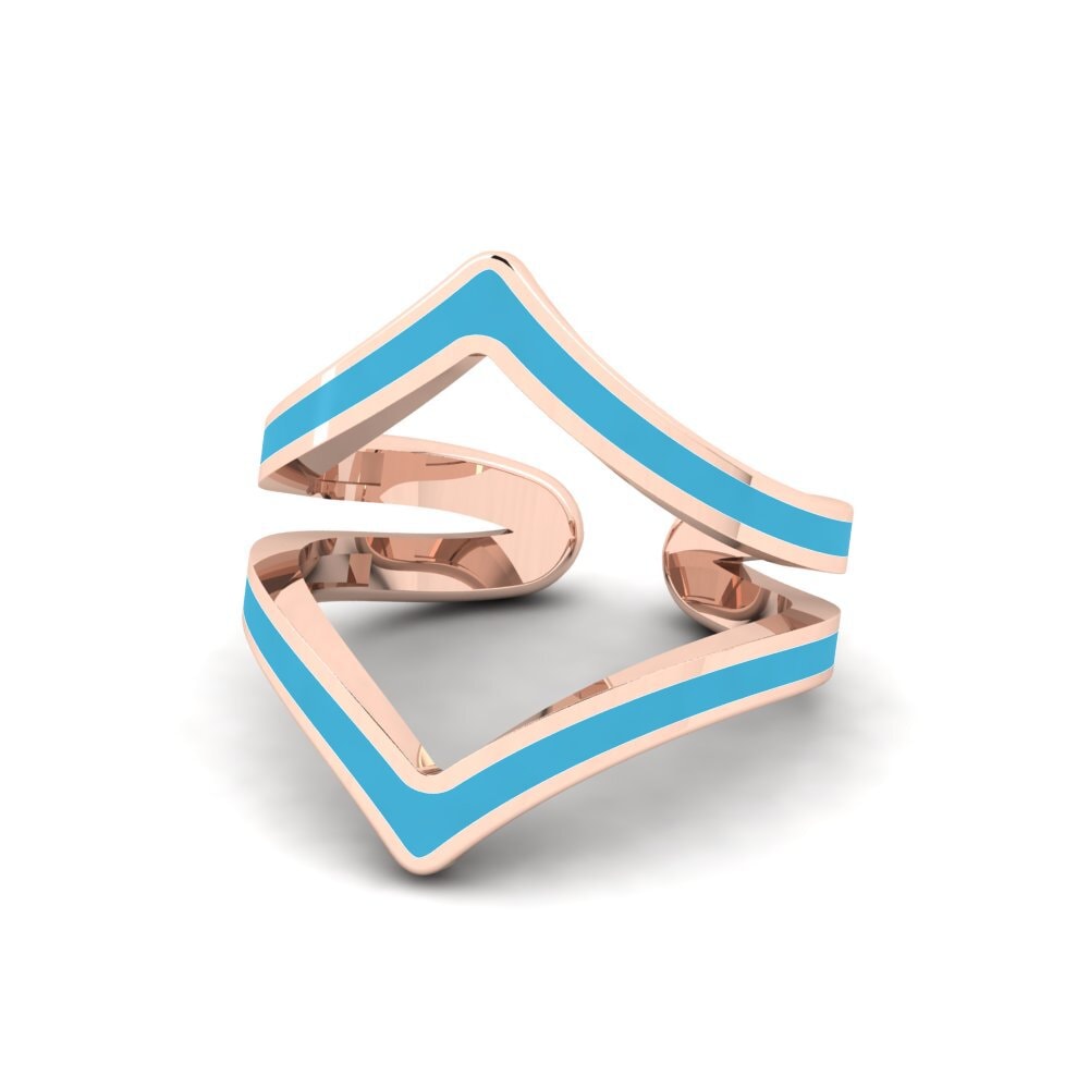Rotgold 585 Ring Shond
