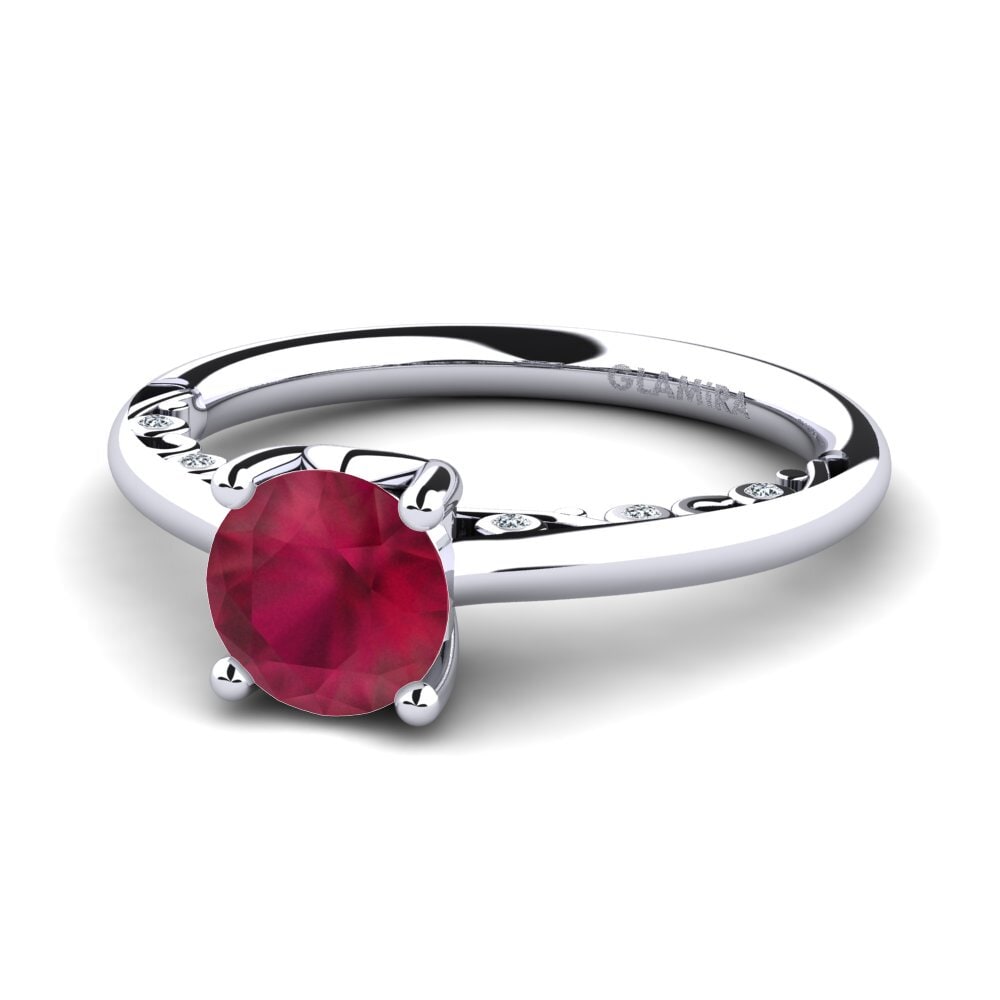 Rubí Anillo de compromiso Siargaole