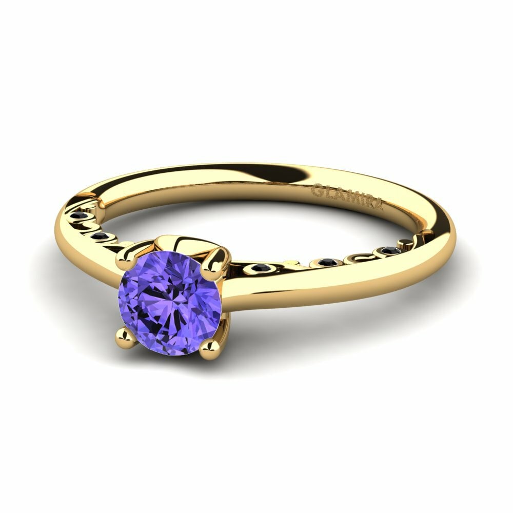 Tanzanite Engagement Ring Siargaole 0.5 crt