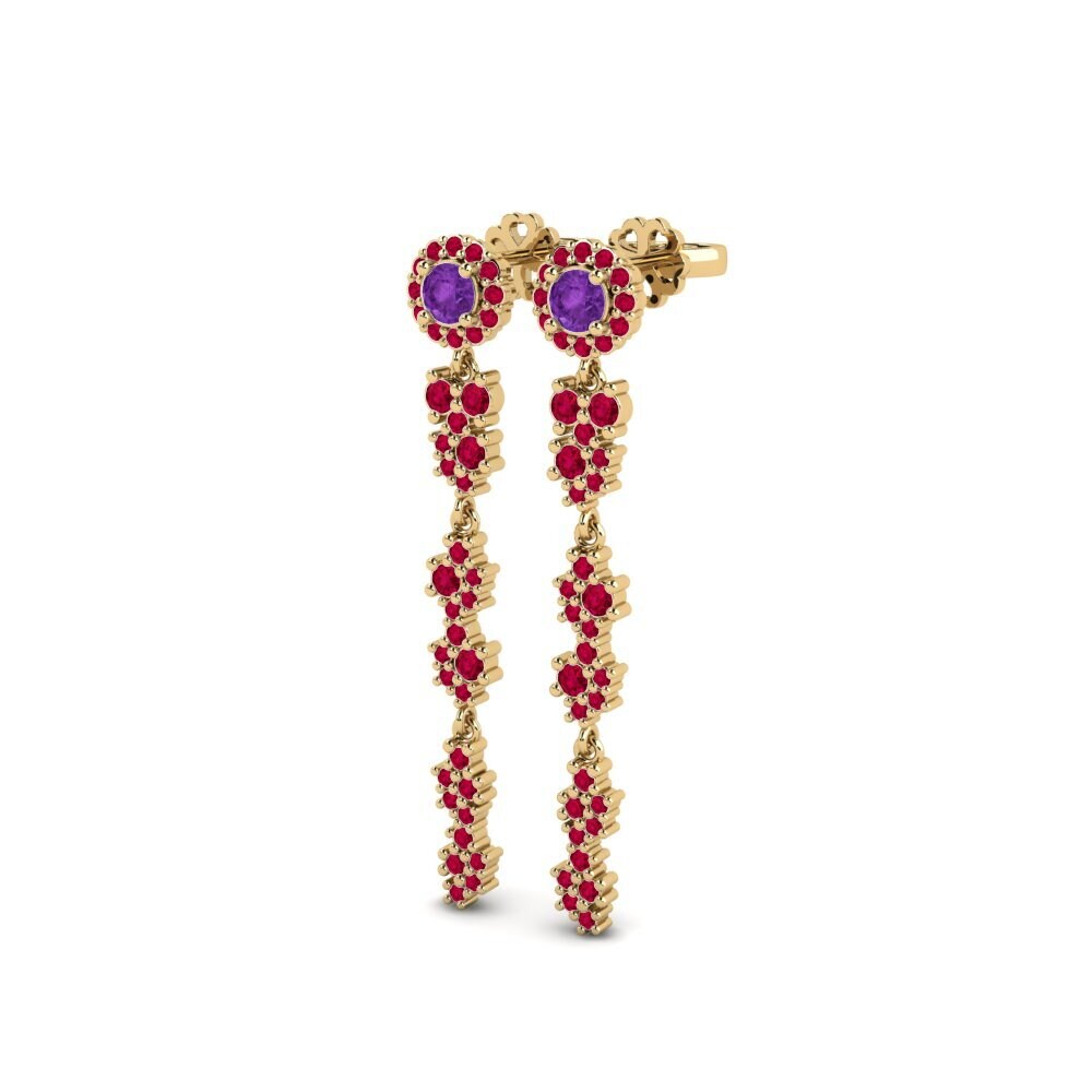 Amethyst SYLVIE Earring Sierabro