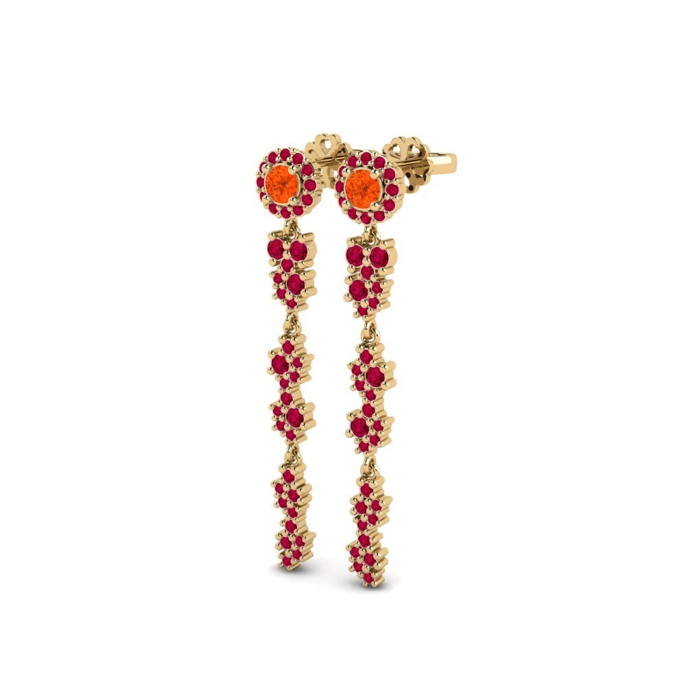 Fire Opal SYLVIE Earring Sierabro