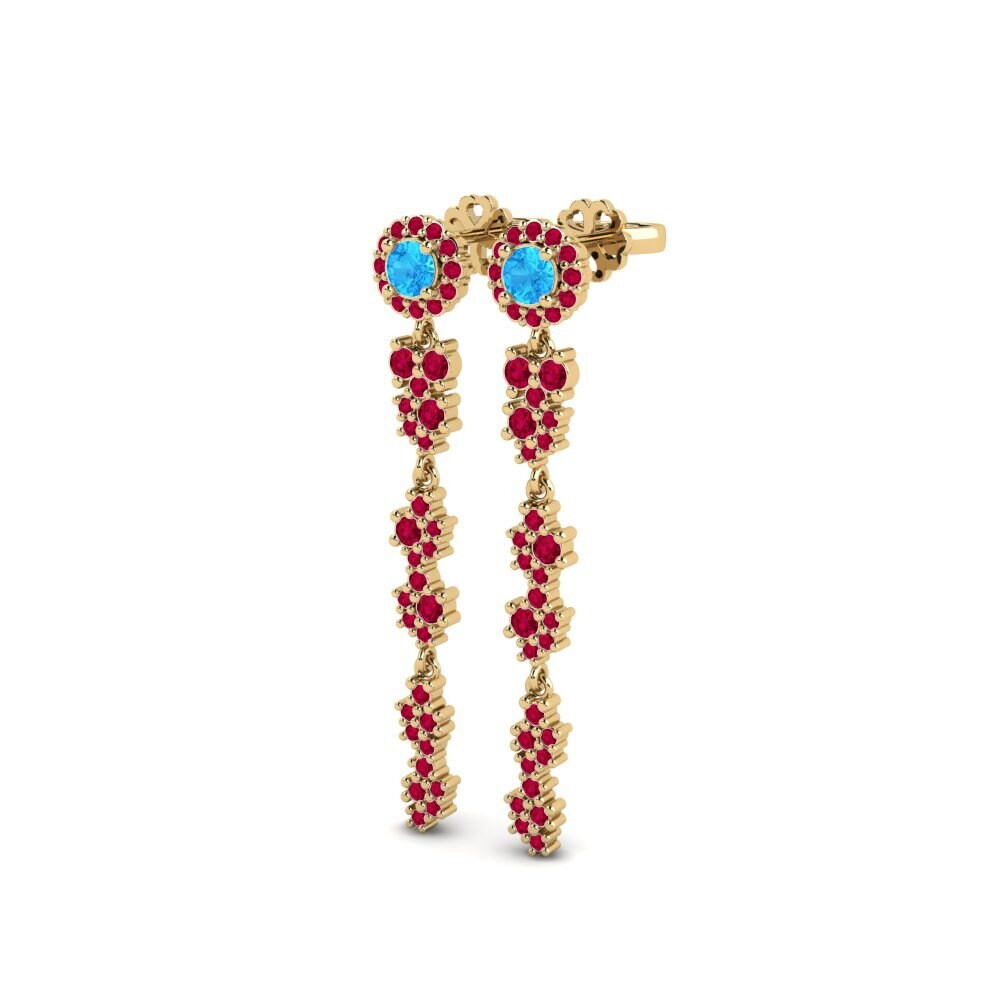 Blue Topaz SYLVIE Earring Sierabro