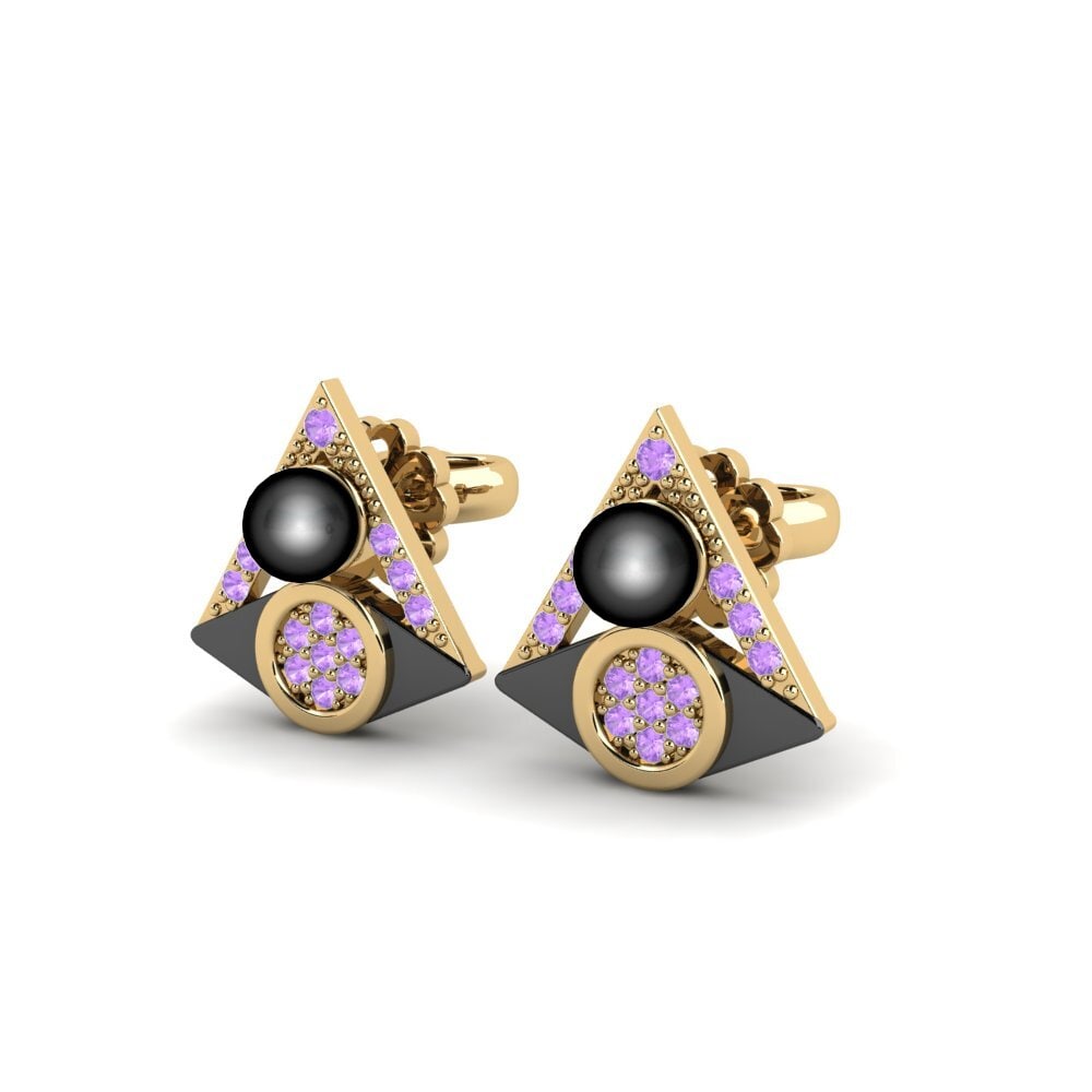 Amethyst Women's Earring Sieropositivo