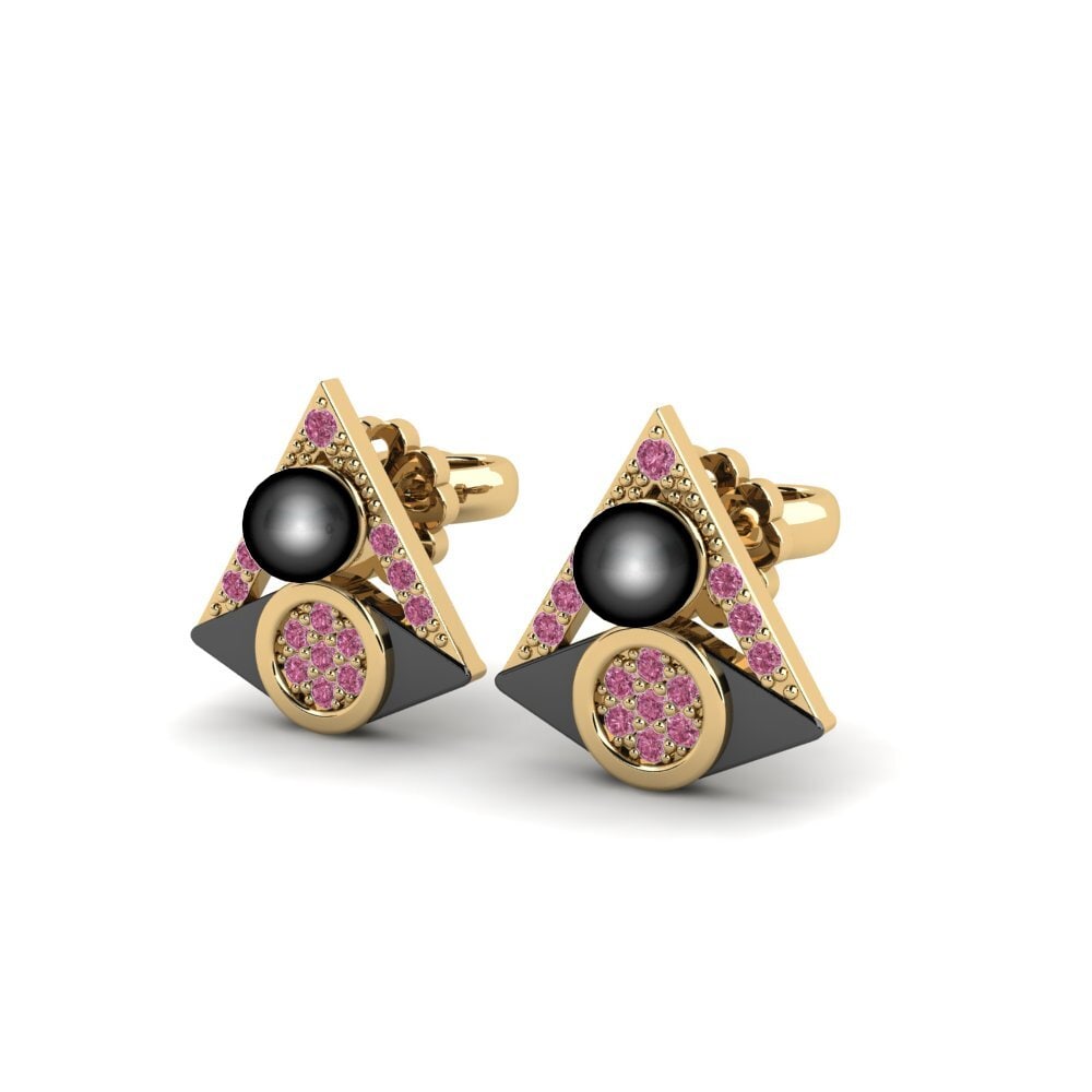 Granate Rhodolite Pendiente de mujer Sieropositivo