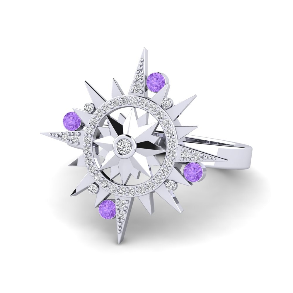 Amatista Anillo Simeis