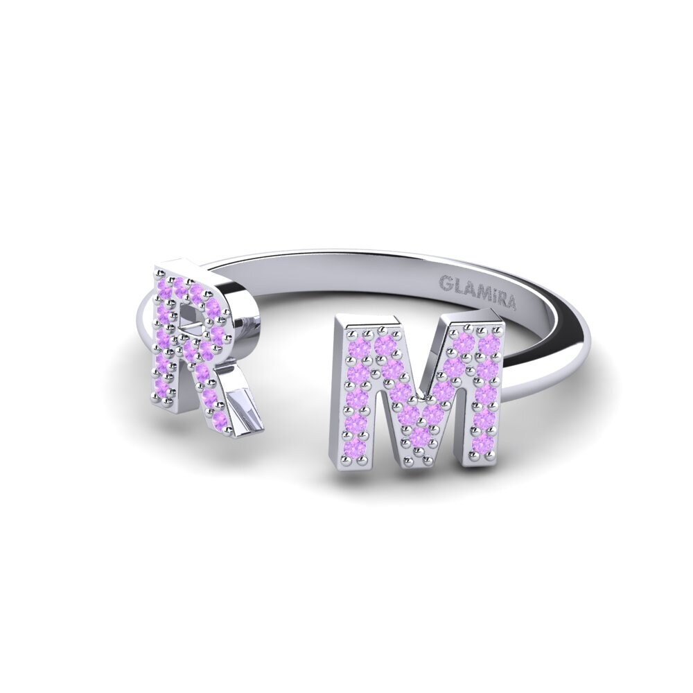 Palladium 950 Amethyst Ringe Simonay