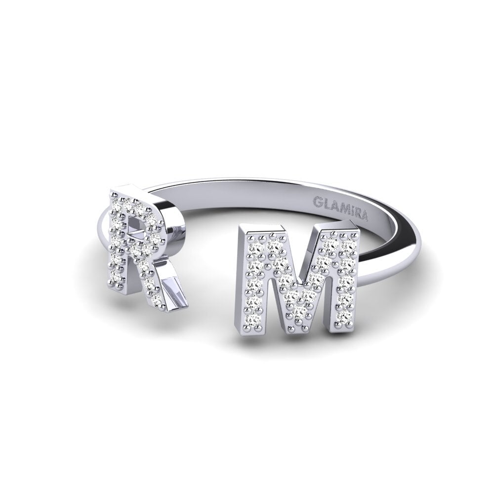 Palladium 950 Moissanit Ringe Simonay