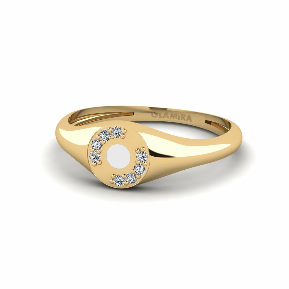 diamond-zirconia แหวน Singolare