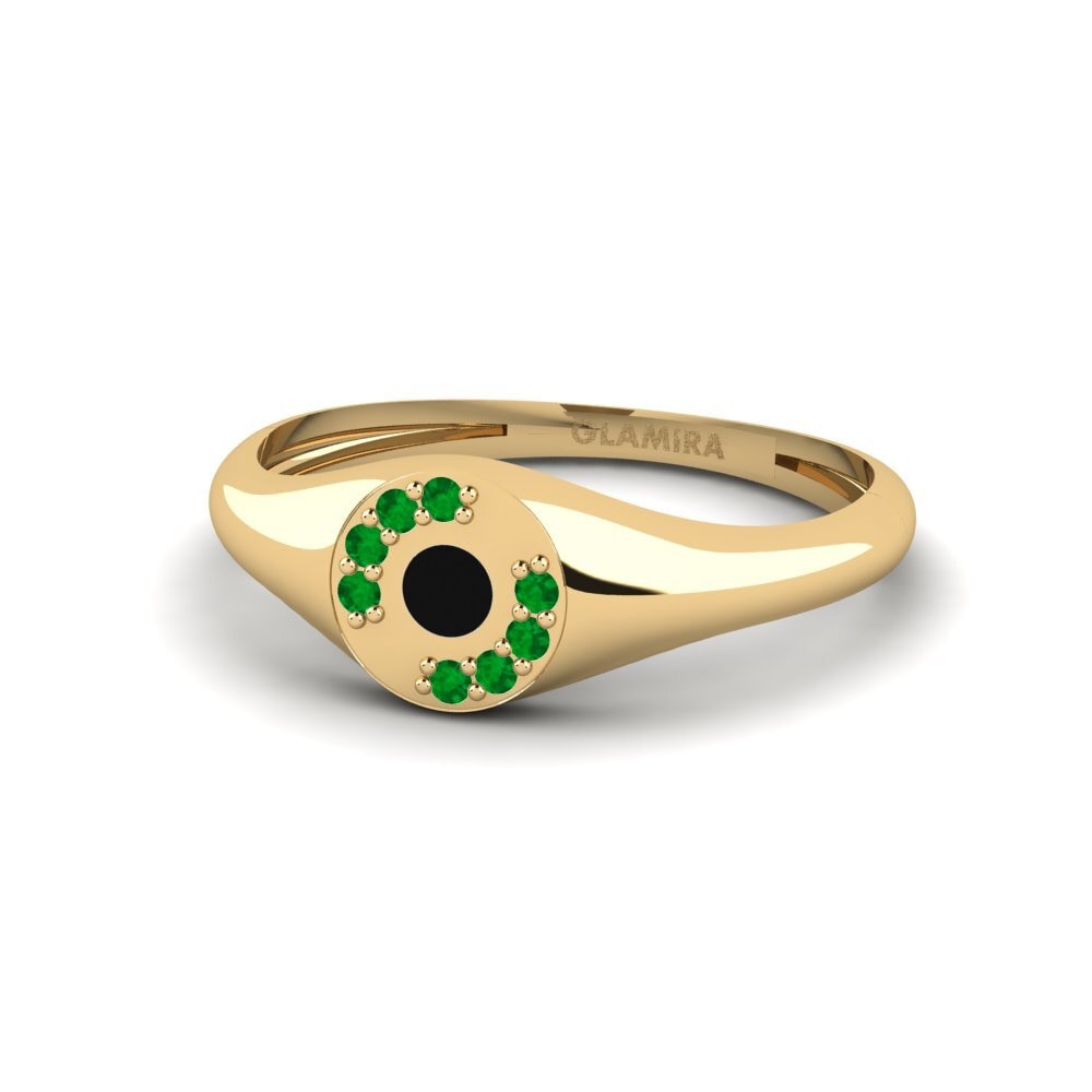 Emerald Ring Singolare
