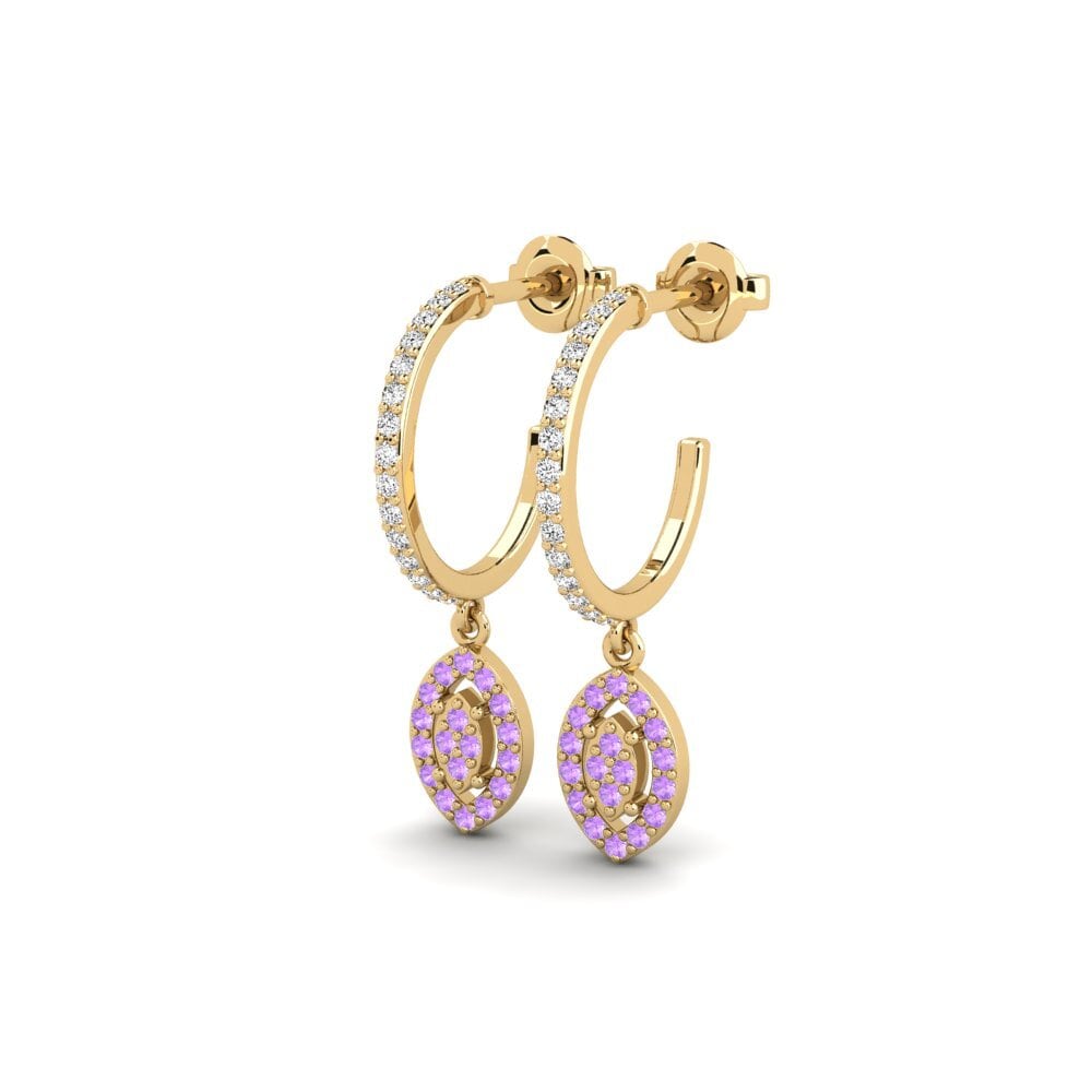 Amethyst Women's Earring Siocled