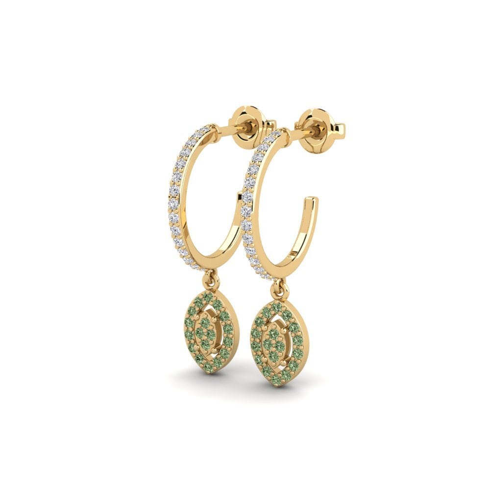 Green Diamond Women's Earring Siocled