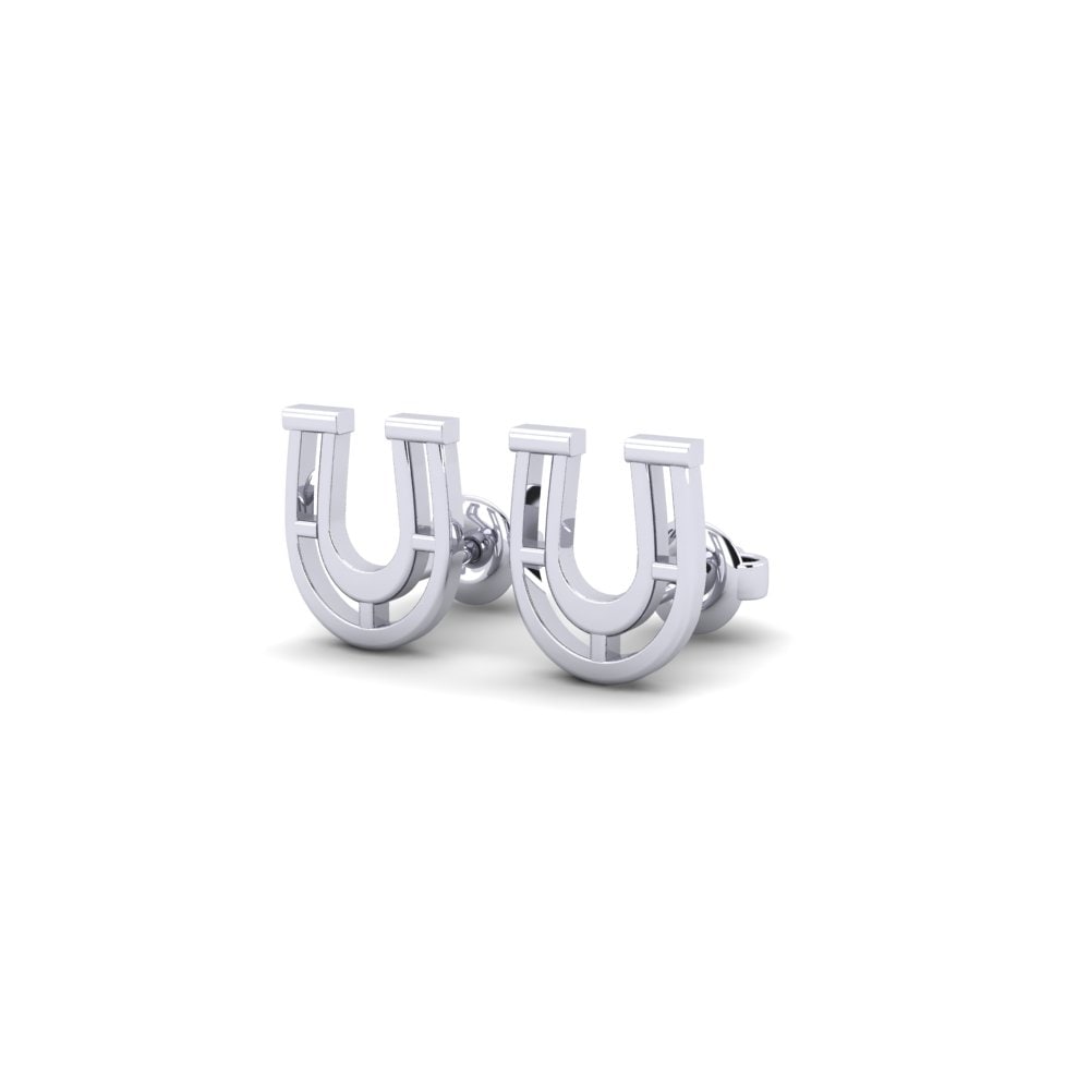 White Silver Earring Sipiw
