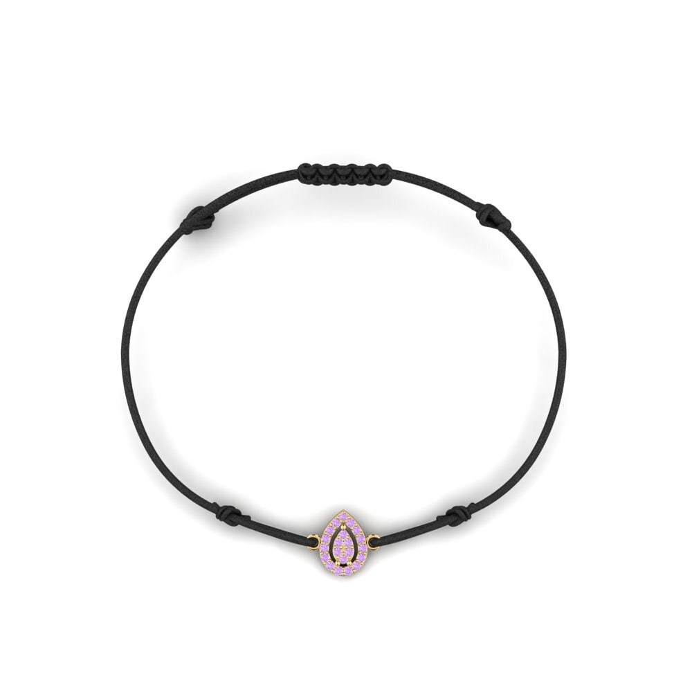 Amethyst Cord Bracelet Sitaili