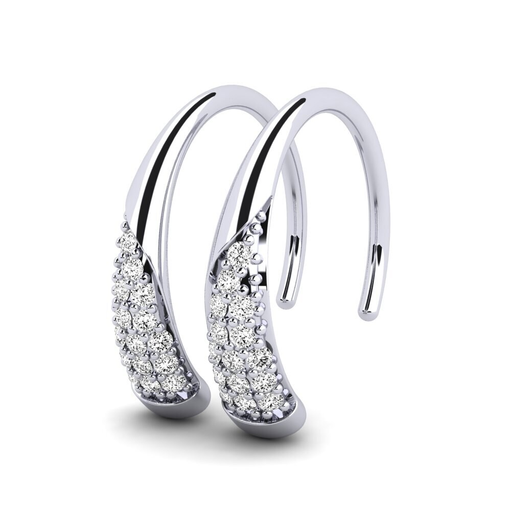 Đá Moissanite Bông tai nữ Sitara