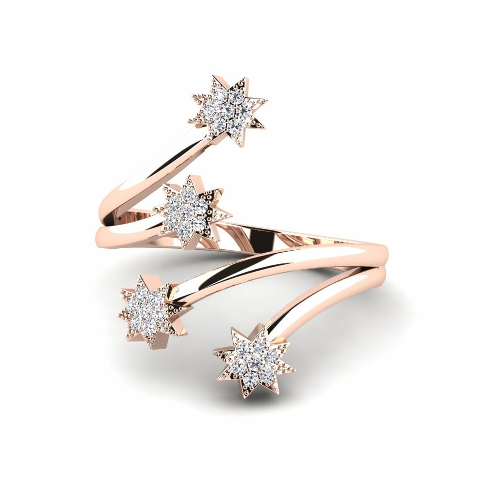 14ct Rose Gold Ring Sitorai