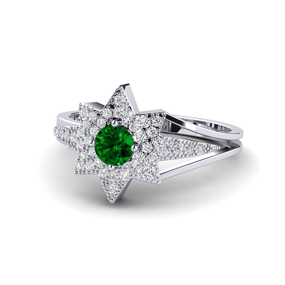 emerald-zirconia แหวน Situla