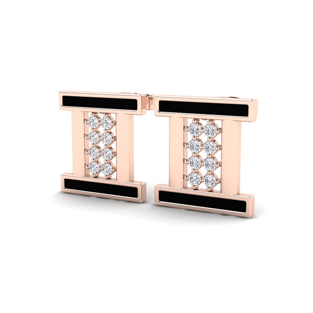 Rotgold 750 Damen ohrring Sivan