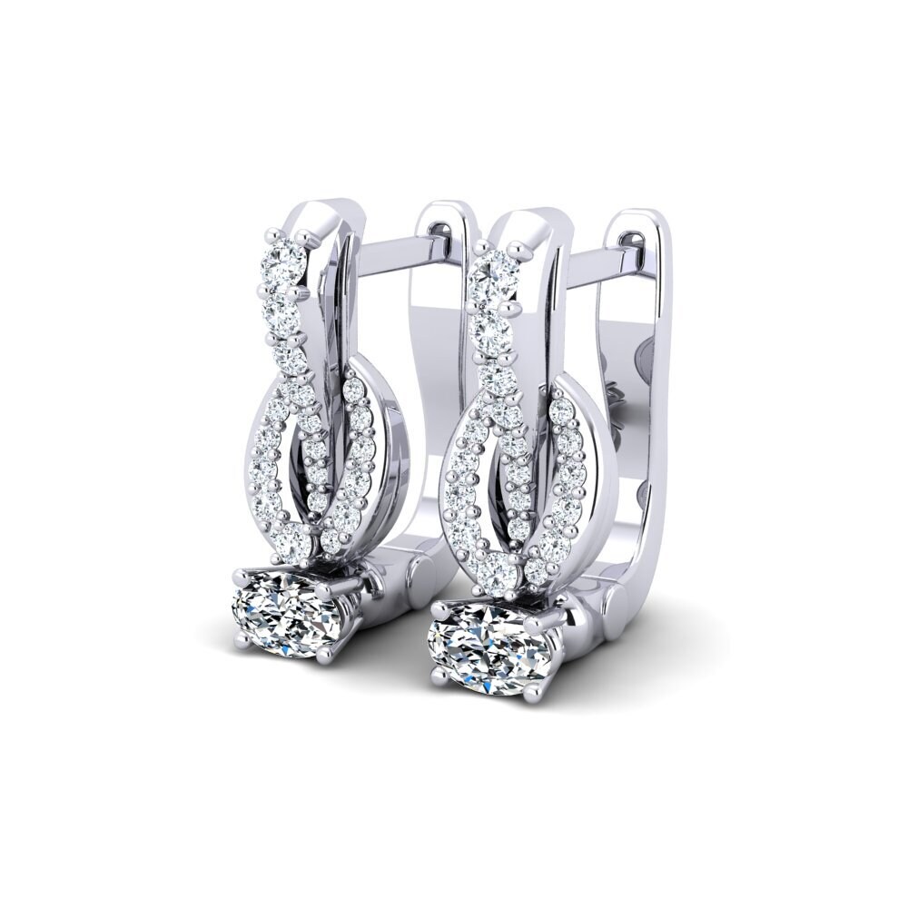 Đá Zirconia Bông tai nữ Sixta