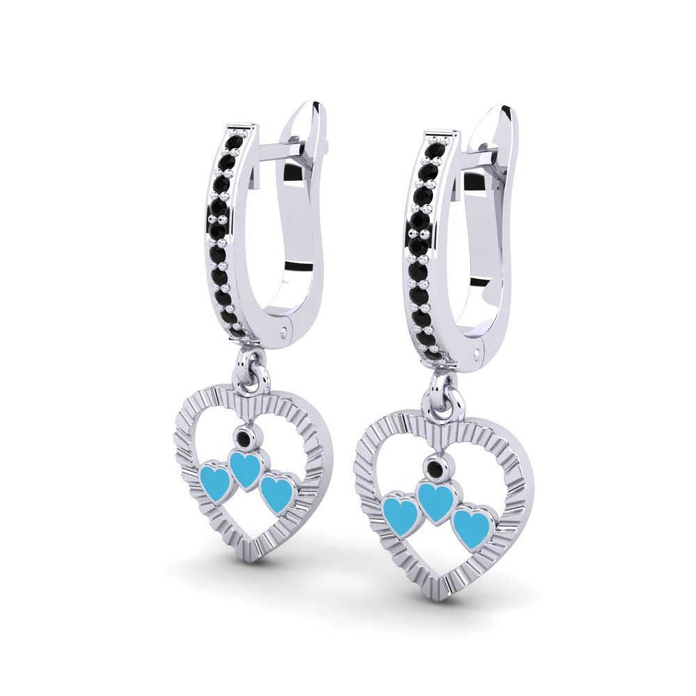 Black Diamond Women's Earring Skivy