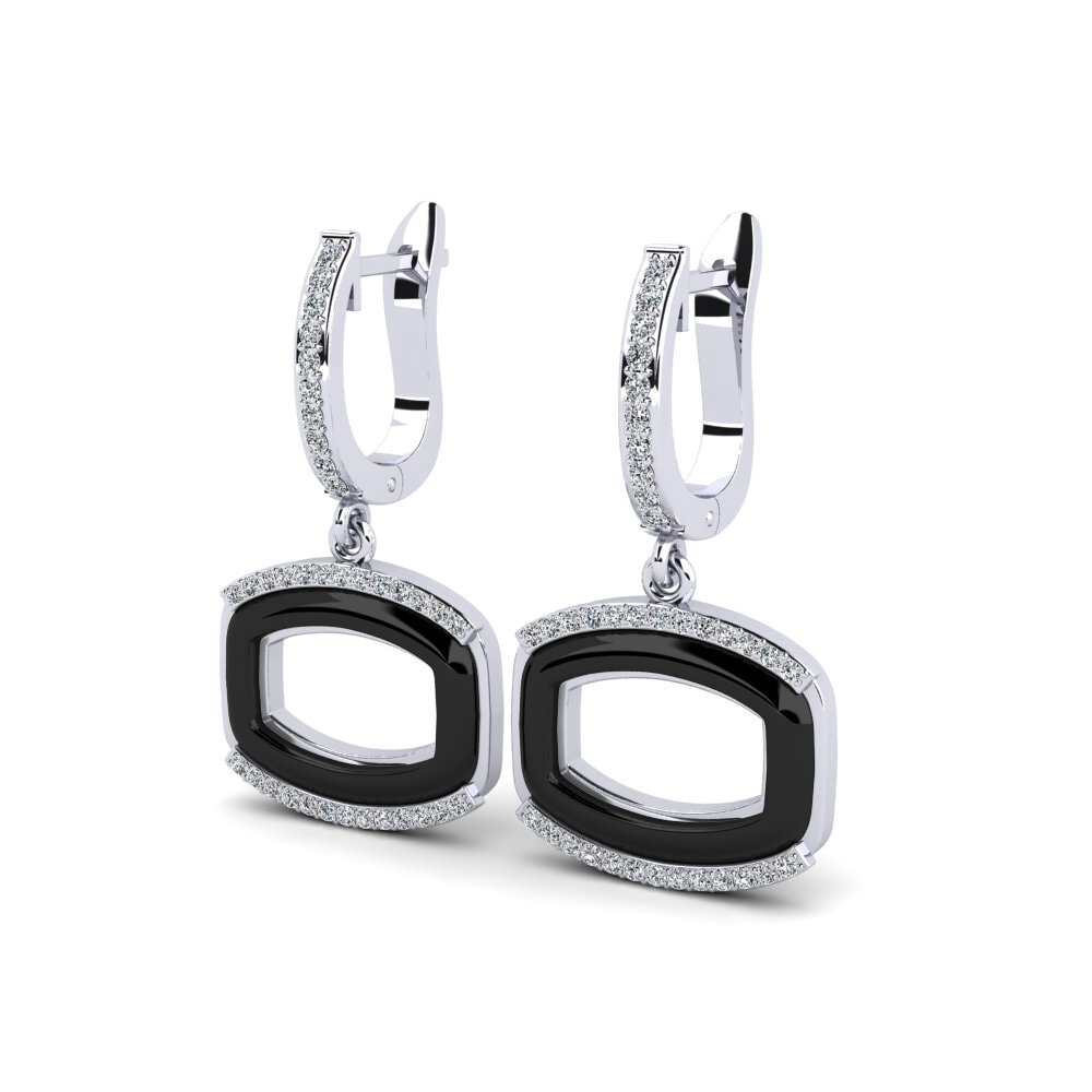 Oro Bianco 375 Orecchino da donna Skrelpedas