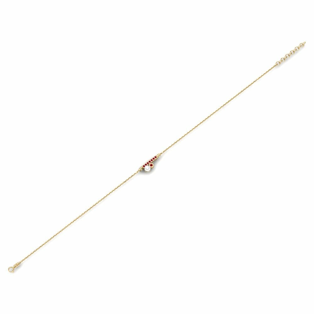 Zircone Rosso Bracciale da donna Slatko