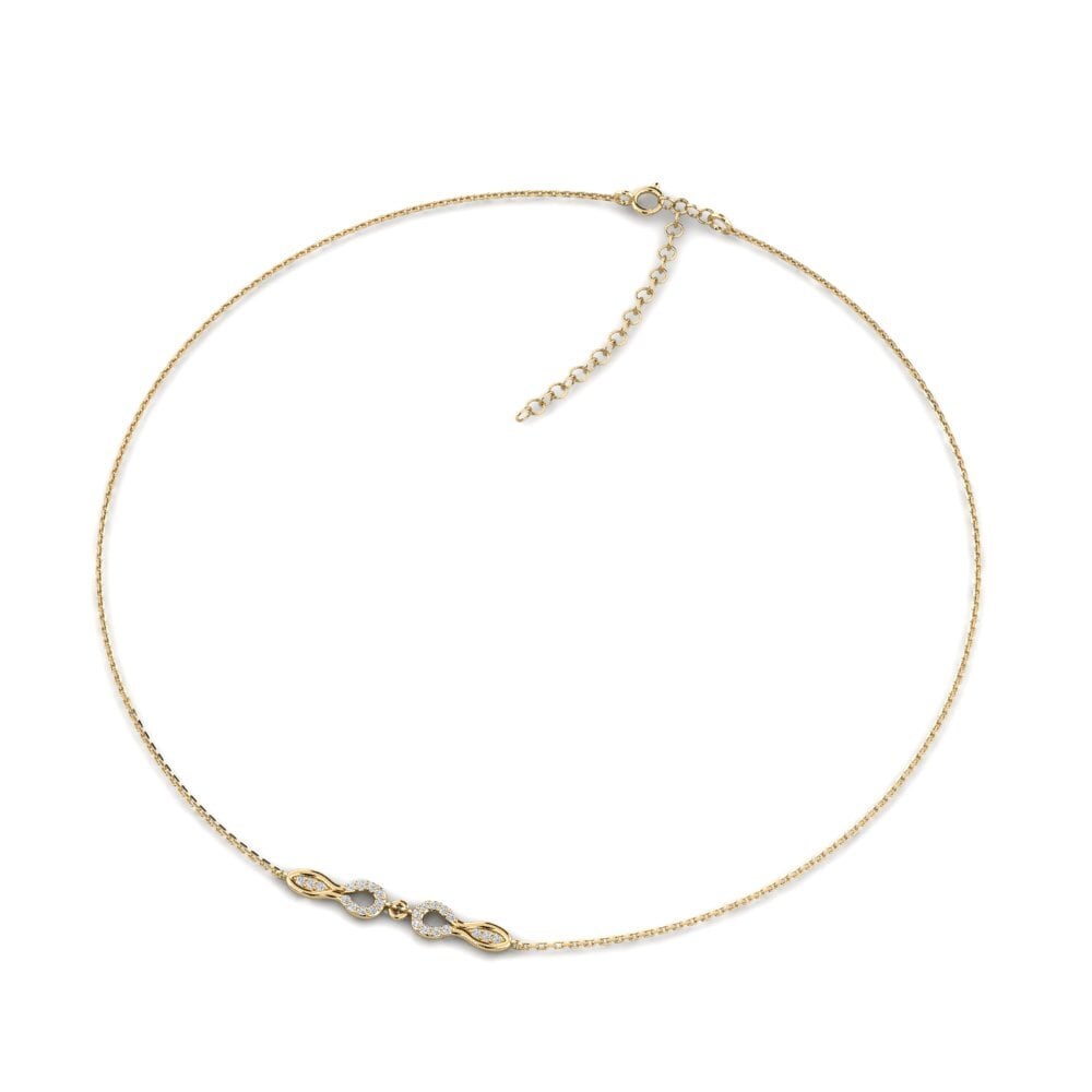 Redondo Collar Gargantilla de Mujer Slogas