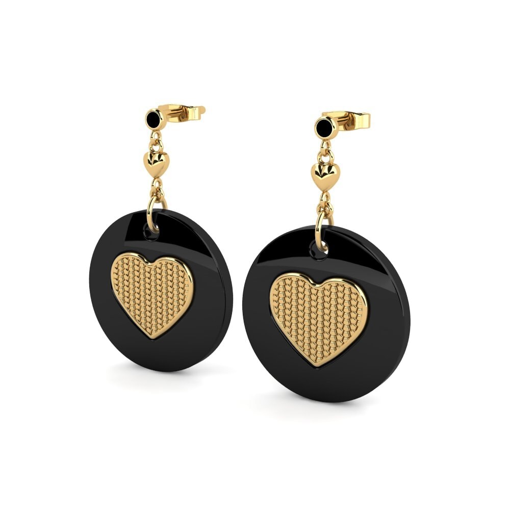 Black Sapphire Women's Earring Smelley
