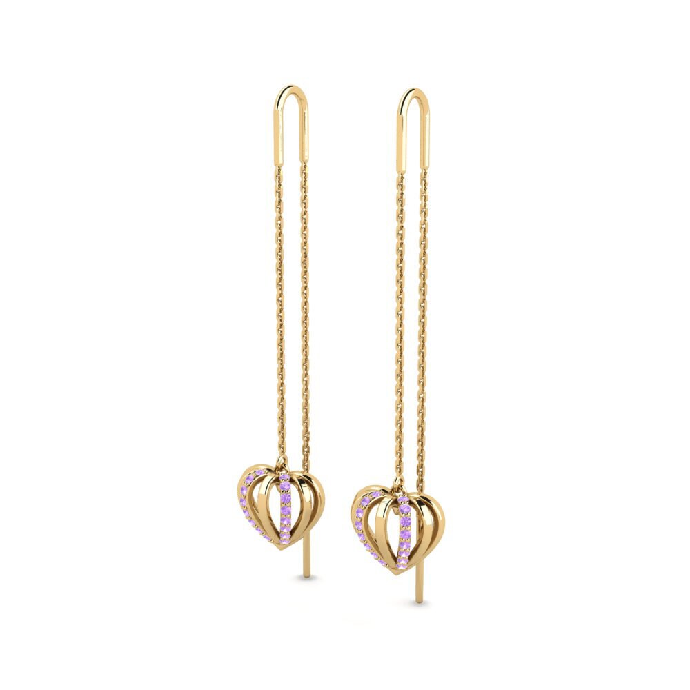Amethyst Women's Earring Smroys