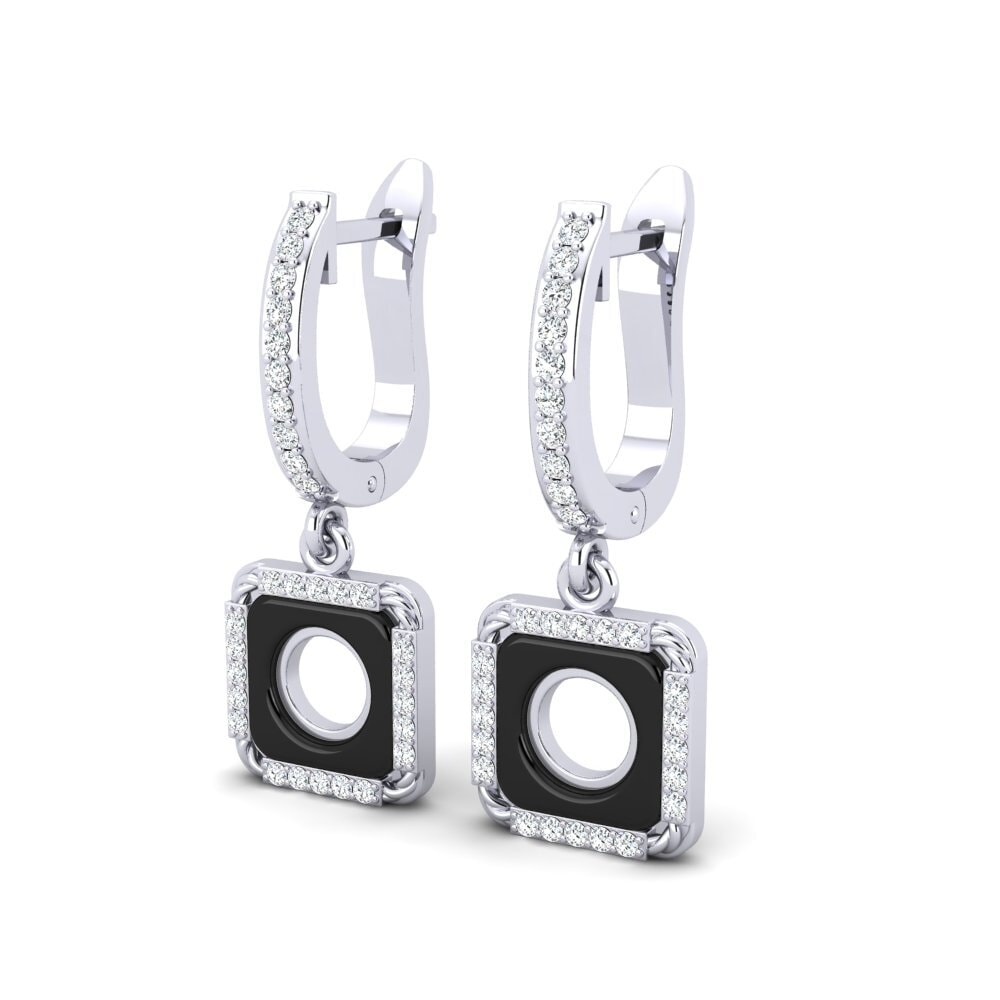 Oro Bianco 375 Orecchino da donna Snivysed