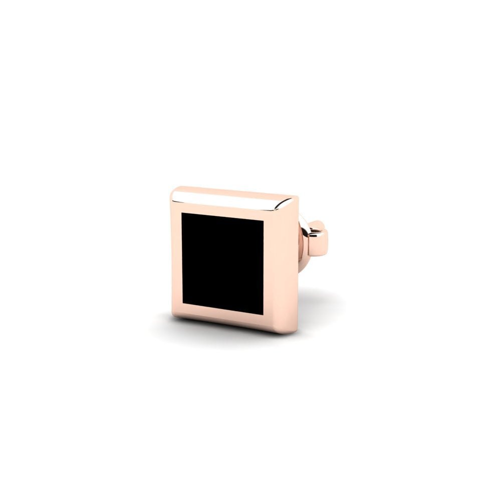 18ct Rose Gold Men's Earring Snou