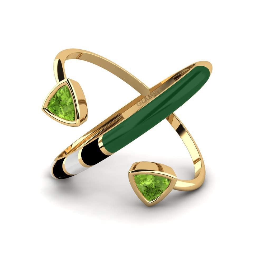 Ringe Offene Peridot
