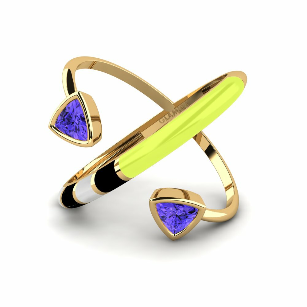 Tanzanite Bague Solnedgan