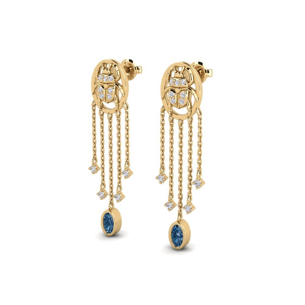 Blue Diamond Women's Earring Solwezi