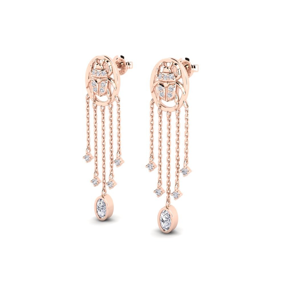 9ct Rose Gold Women's Earring Solwezi