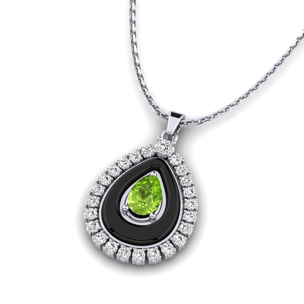 Peridoto Colgante de Mujer Somertz