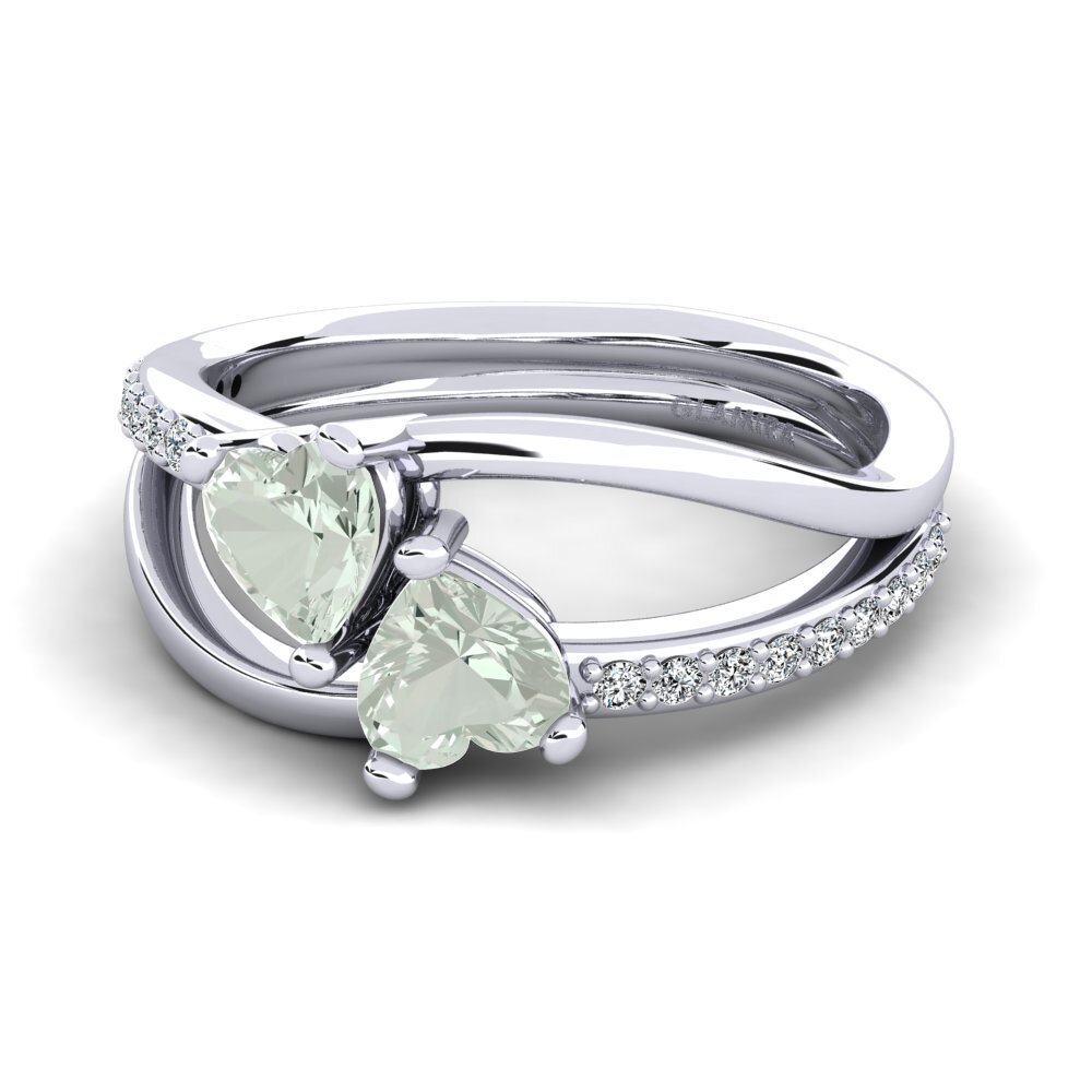Green Amethyst Ring Sonnett