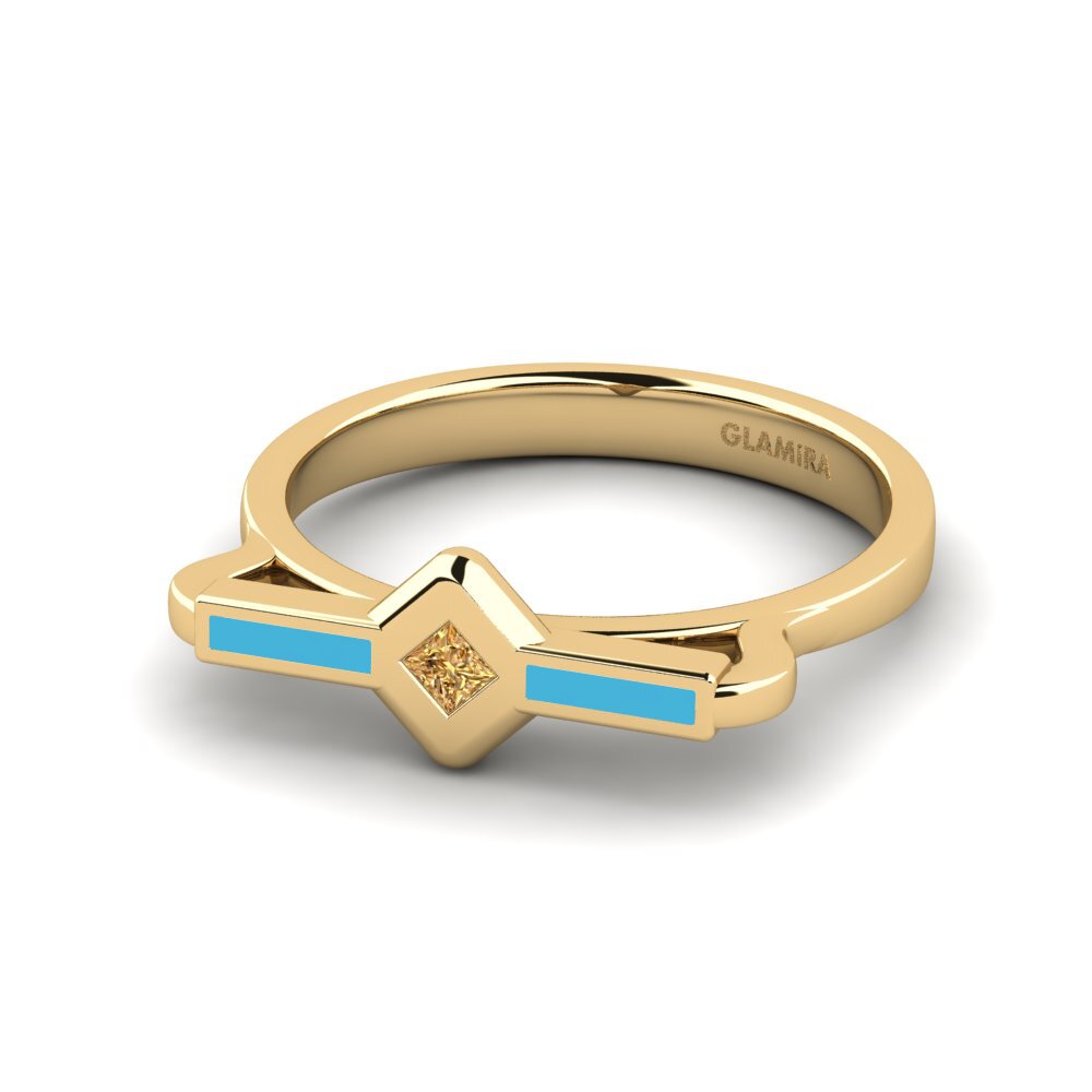 Brauner Diamant Ring Sonsu